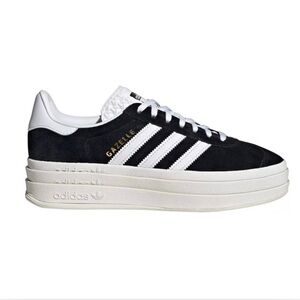 Adidas Gazelle Women's Black and White Sneakers